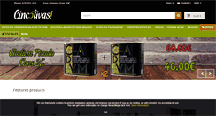 Desktop Screenshot of cincolivas.com